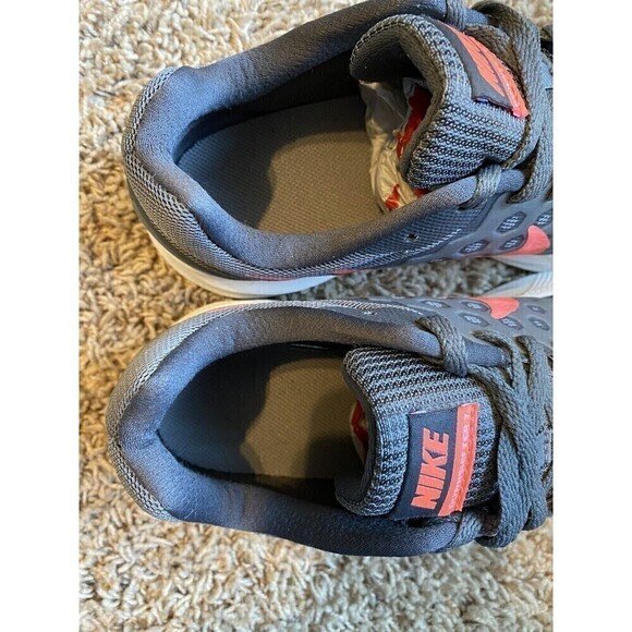 NIKE Downshifter 7 Lava Gray Pink Running Shoes 881585-001 Womens Size 9 - Picture 7 of 9
